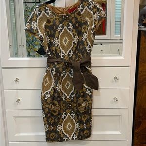 CH Carolina Herrera dress with bow sz 6